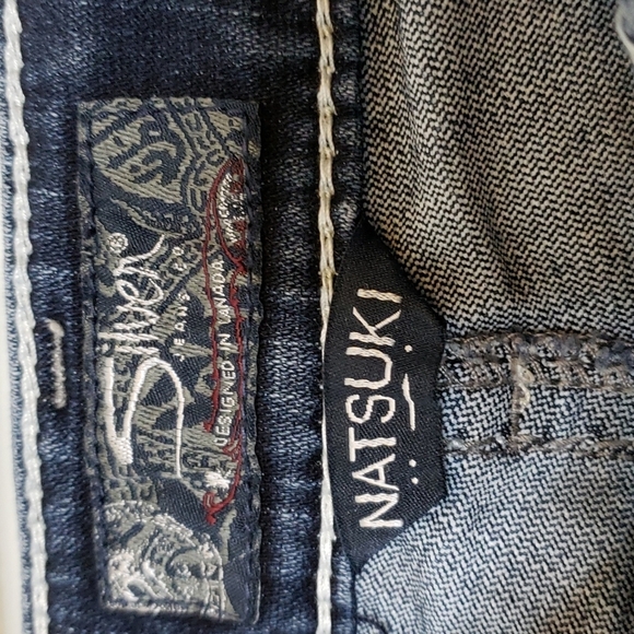 Silver Jeans Co. Natsuki Jeans Bootcut Classic Womens Bohemian Western Chic - Picture 6 of 16